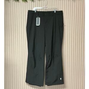 Free Country Men’s Ascend Flex Softshell Ski Pants Jet Black Size XL